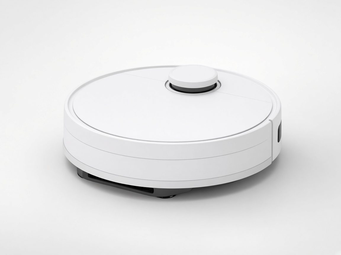 Robot aspirateur avec tourelle laser